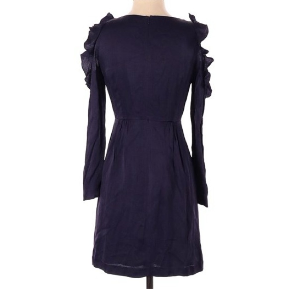 Club Monaco Cold Shoulder Ruffle Dress - Picture 5 of 9